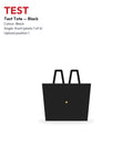 TEST Tote Black front