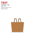 TEST Tote Tan front